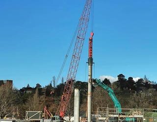 Movax DH Hammer at work in Tasmania